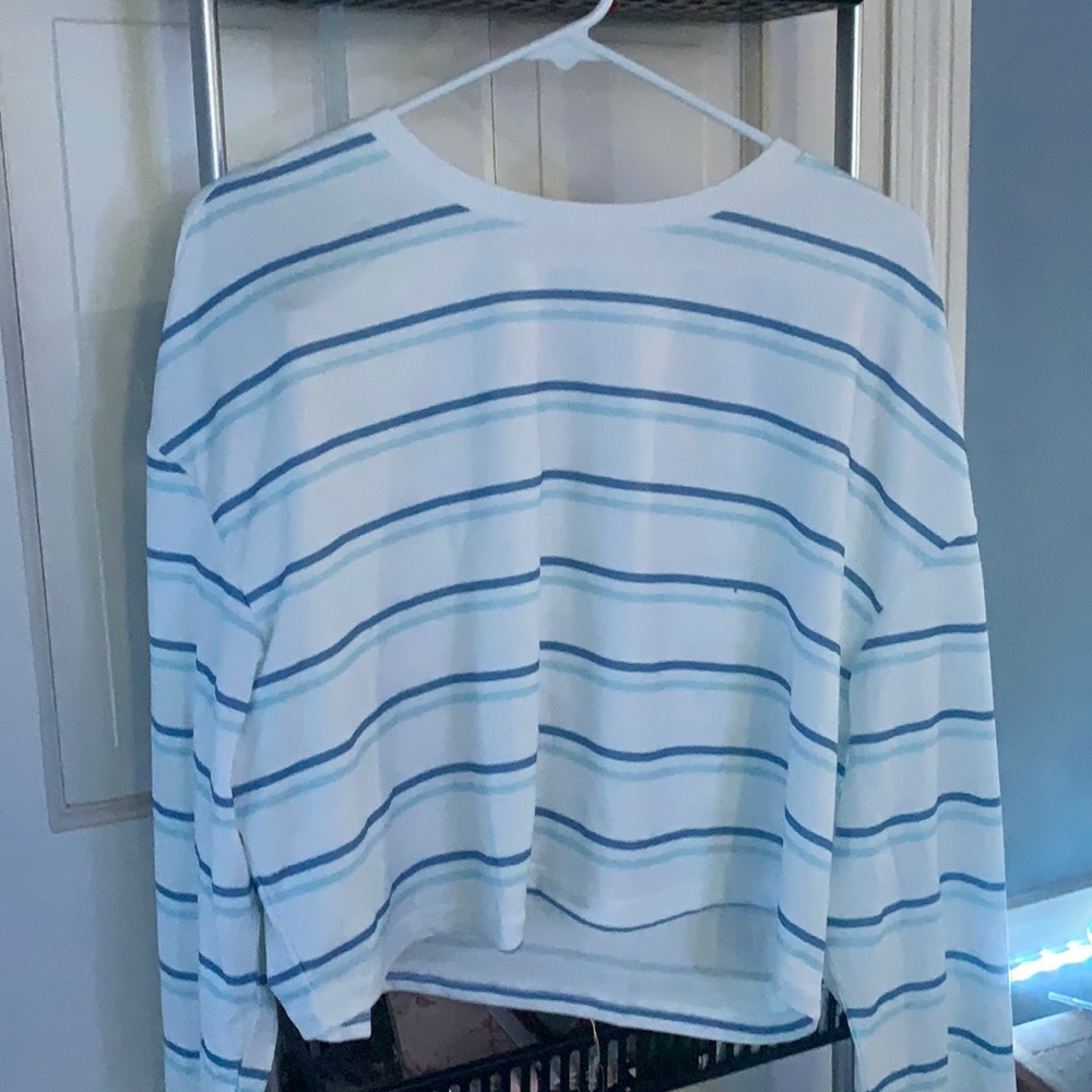 Long sleeved crop top